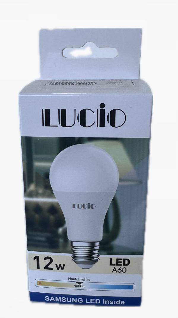 Լամպ LED LUCIO A60-12Վտ E27 4000K 35041