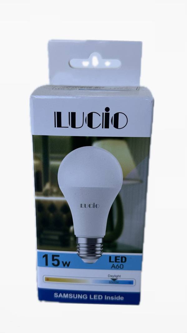 Լամպ LED LUCIO A65-15Վտ E27 6500K 35044