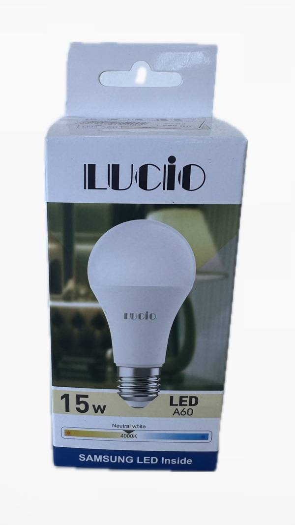 Լամպ LED LUCIO A65-15Վտ E27 4000K 35043