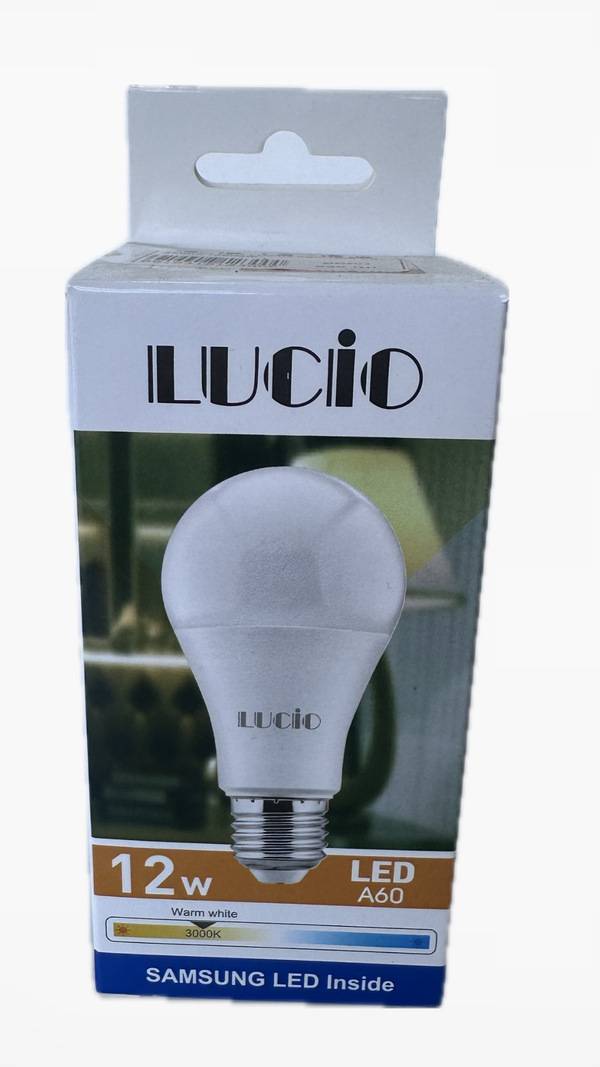 Լամպ LED LUCIO A60-12Վտ E27 3000K 35040