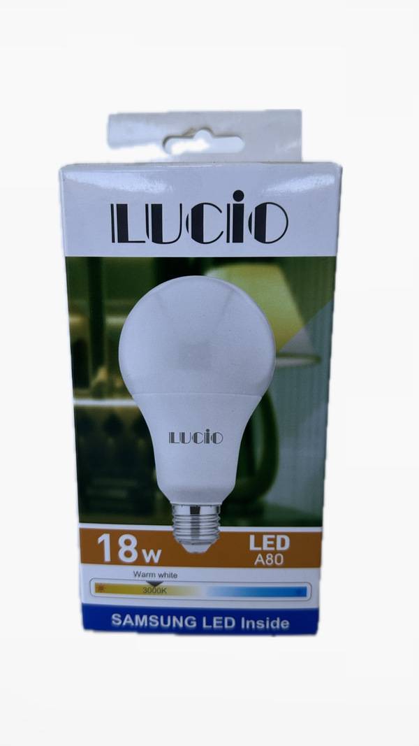 Լամպ LED LUCIO A80-18Վտ E27 3000K 350445