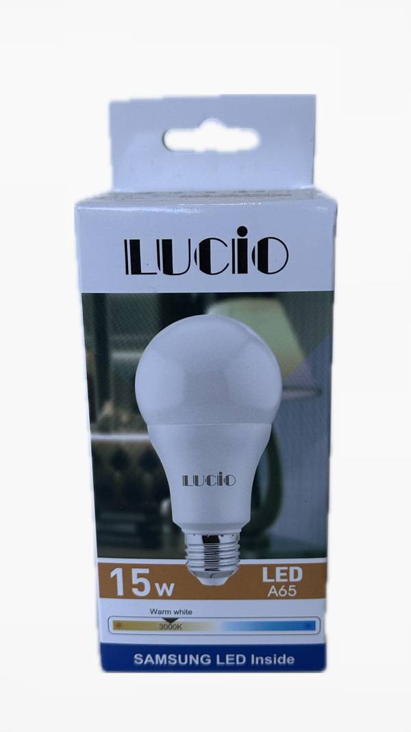 Լամպ LED LUCIO A65-15Վտ E27 3000K 35042