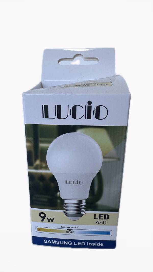 Լամպ LED LUCIO A60-9Վտ E27 4000K 35039