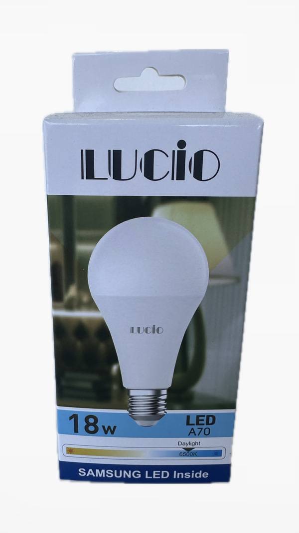 Լամպ LED LUCIO A80-18Վտ E27 6500K 350447