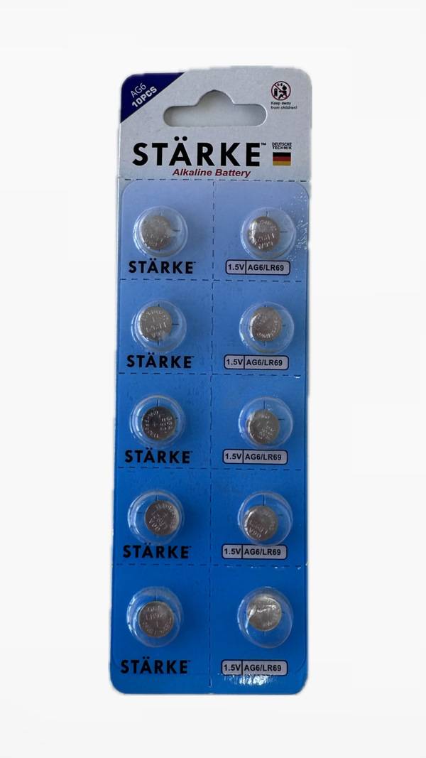 Միկրո մարտկոց STARKE Alkaline AG10 1.5Վ